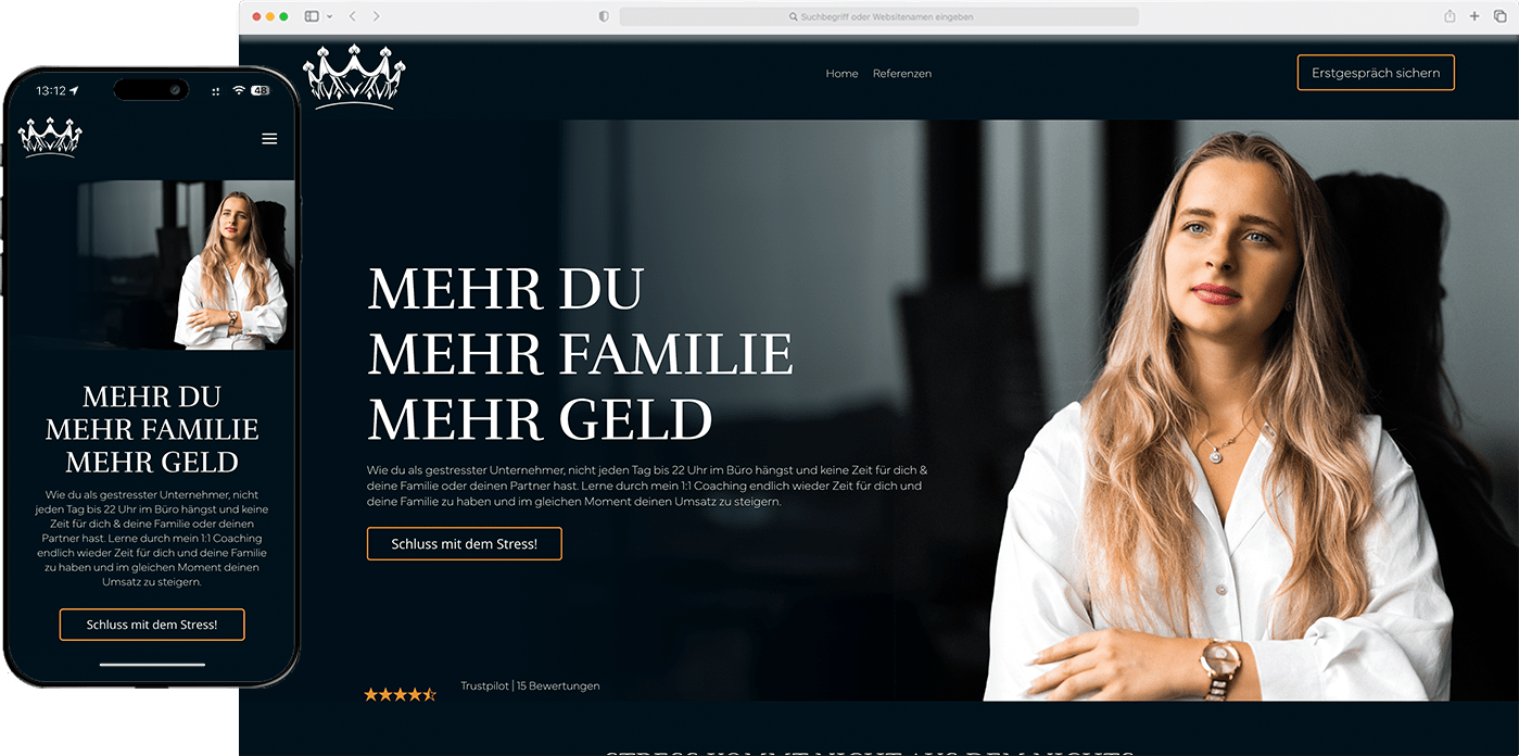 Corporate Branding Referenz der BB & Partners Group von der Website & Corporate Brand von Melissa Roth